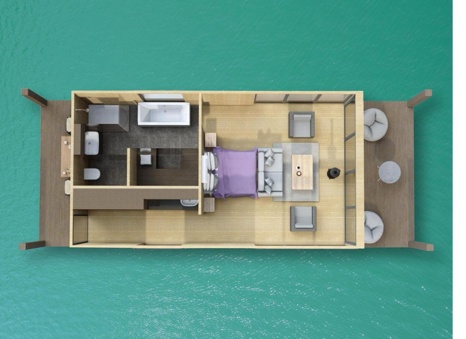 Lieblingsplatz Parey - Schwimmendes Seehotel Ruang foto